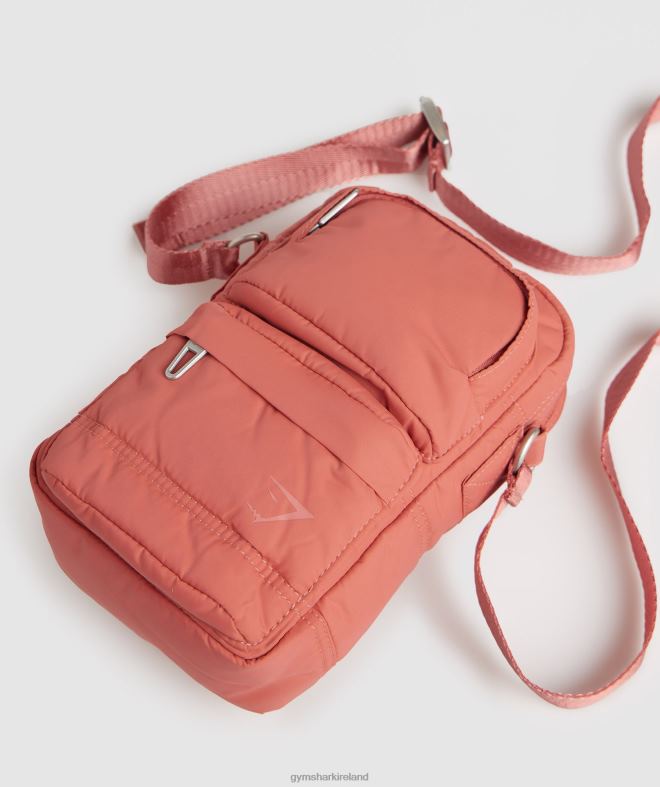 Unisex Lifestyle Cross Body 8004D1081 Gymshark Terracotta Pink