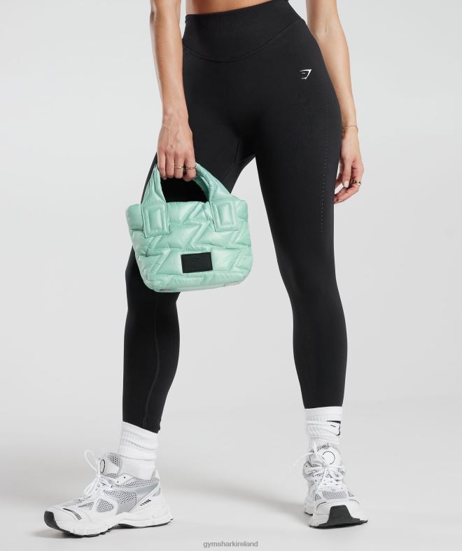 Unisex Quilted Mini Tote 8004D1080 Gymshark Frost Teal