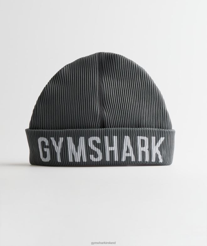 Unisex Seamless Docker Beanie 8004D1145 Gymshark Charcoal Grey Marl