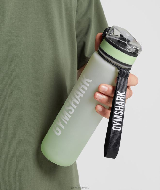 Unisex Sports Bottle 8004D1118 Gymshark Flora Green/Desert Sage Green