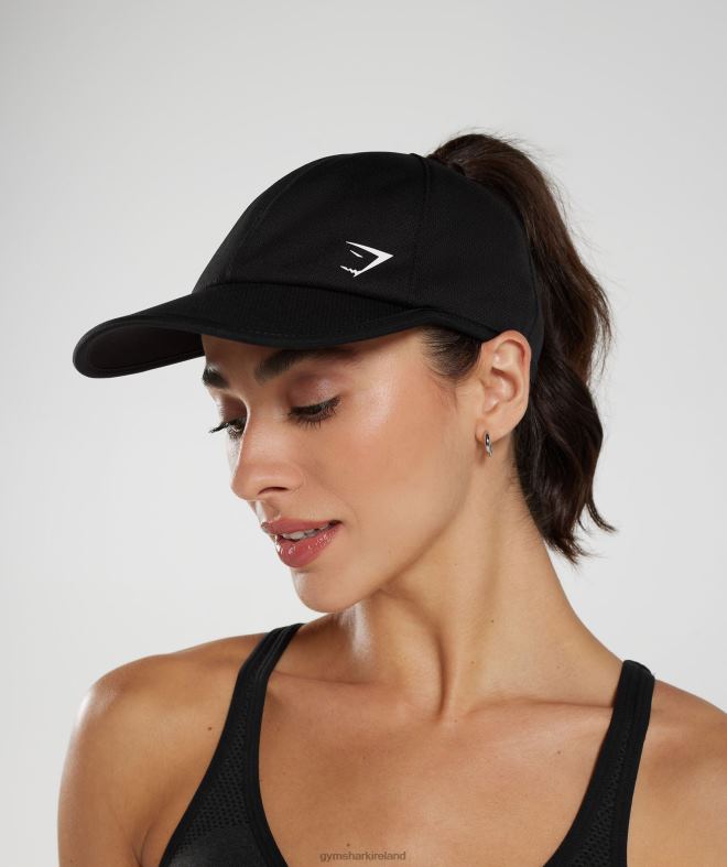 Unisex Ponytail Cap 8004D1125 Gymshark Black