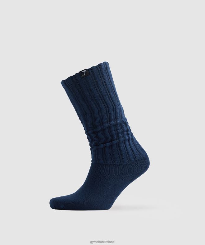 Unisex Comfy Rest Day Socks 8004D1089 Gymshark Navy
