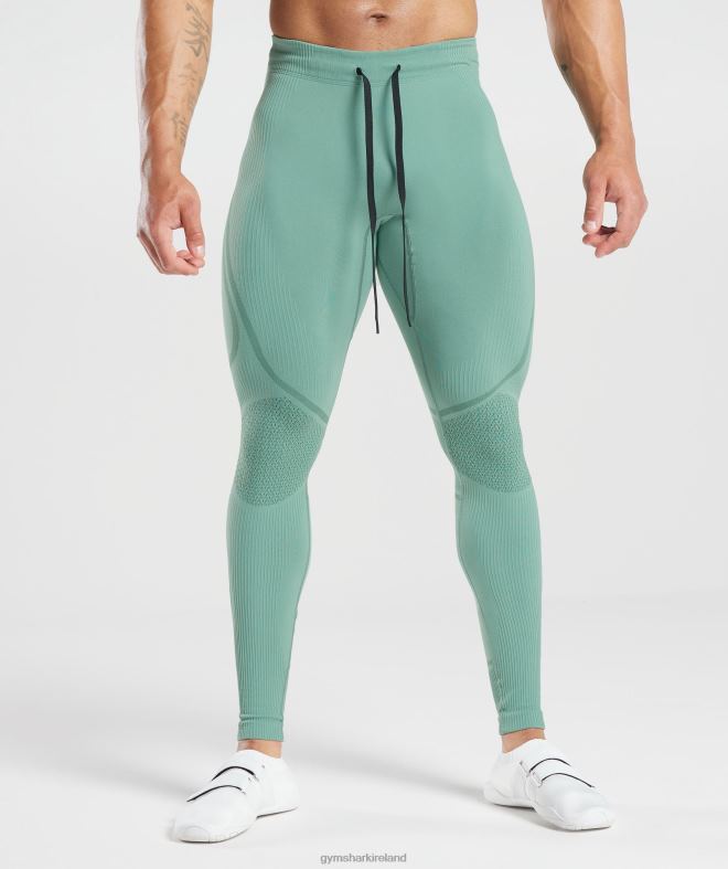 Men 315 Seamless Tights 8004D1030 Gymshark Ink Teal/Jewel Green