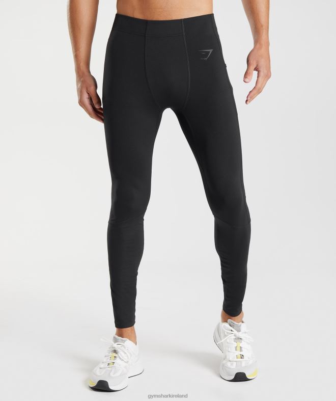 Men Control Baselayer Leggings 8004D1029 Gymshark Black
