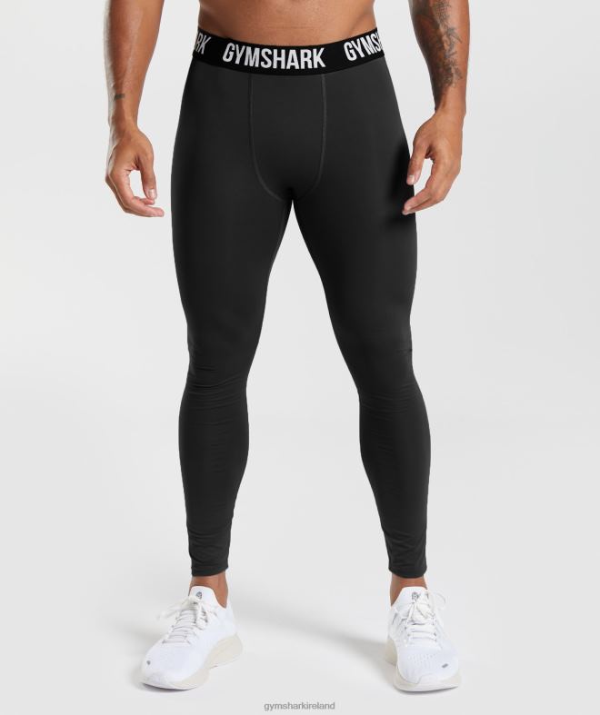 Men Element Baselayer Leggings 8004D1028 Gymshark Black