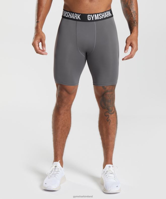 Men Element Baselayer Shorts 8004D1037 Gymshark Silhouette Grey
