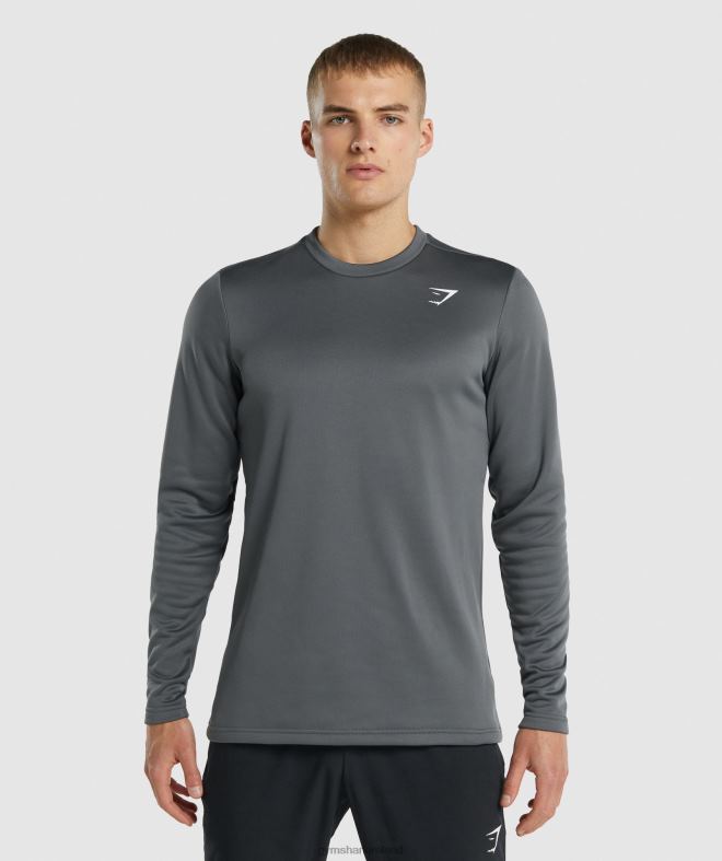 Men Arrival Crew Sweatshirt 8004D870 Gymshark Charcoal