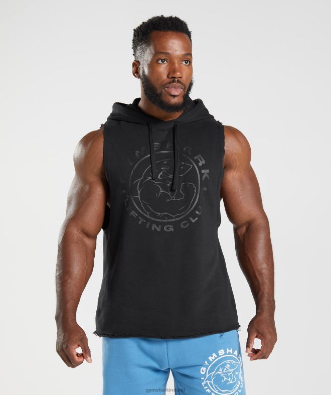 Men Legacy Drop Arm Hoodie 8004D838 Gymshark Black