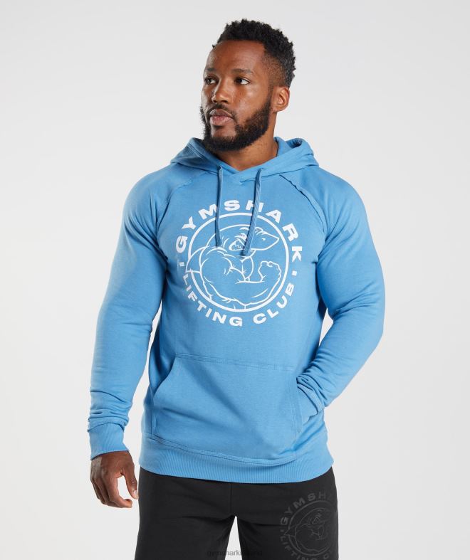 Men Legacy Hoodie 8004D855 Gymshark Coastal Blue
