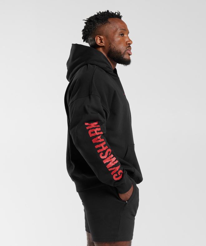 Men Slice Hoodie 8004D878 Gymshark Black