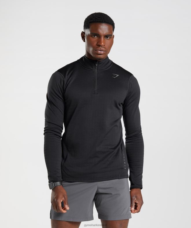 Men Sport 1/4 Zip 8004D791 Gymshark Black