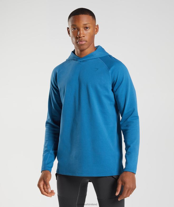 Men Studio Hoodie 8004D827 Gymshark Lakeside Blue