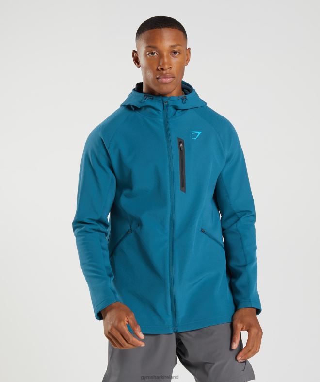 Men Apex Jacket 8004D819 Gymshark Atlantic Blue