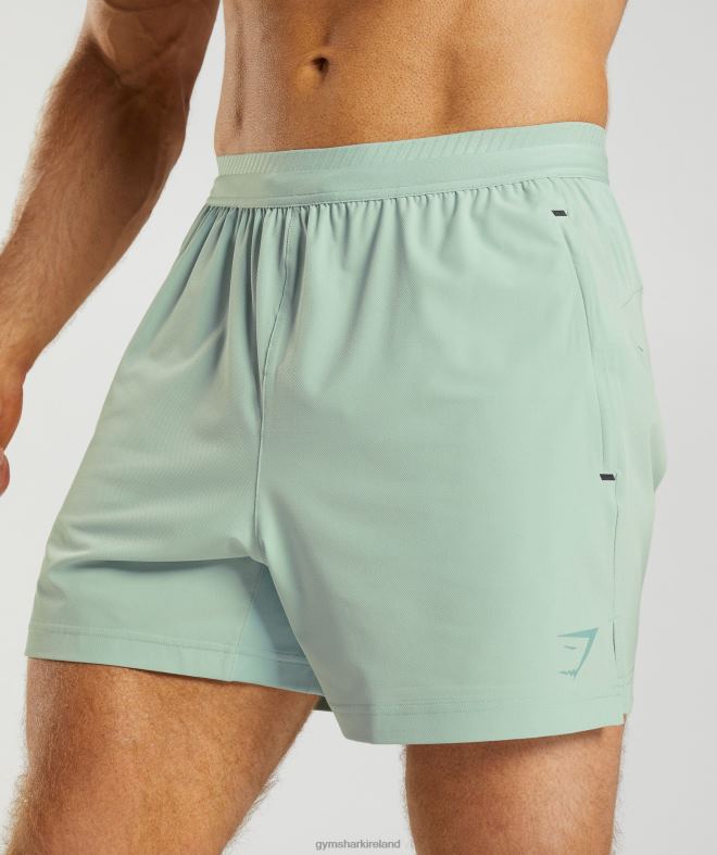 Men Apex 5 Hybrid Shorts 8004D549 Gymshark Frost Teal