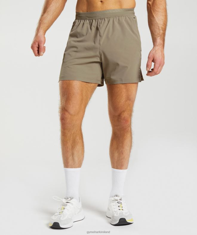 Men Apex 5 Hybrid Shorts 8004D550 Gymshark Earthy Brown