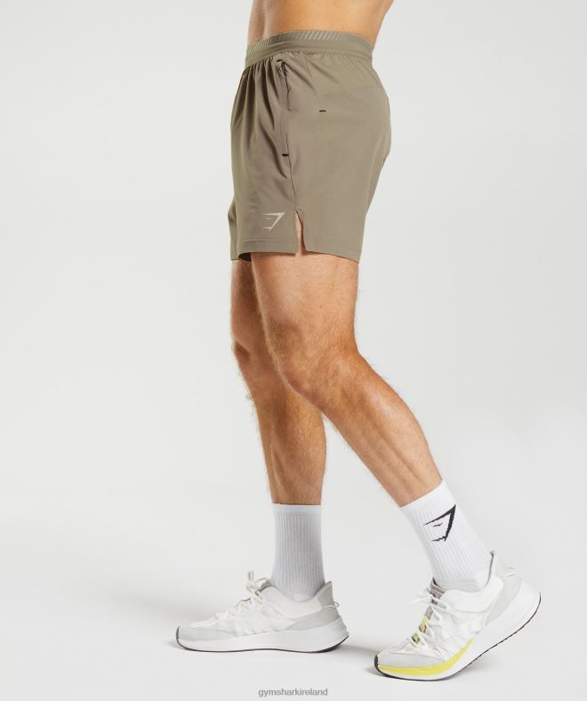 Men Apex 5 Hybrid Shorts 8004D550 Gymshark Earthy Brown