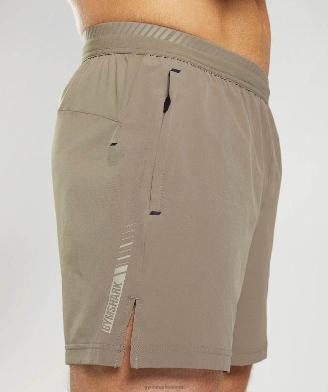 Men Apex 5 Hybrid Shorts 8004D550 Gymshark Earthy Brown