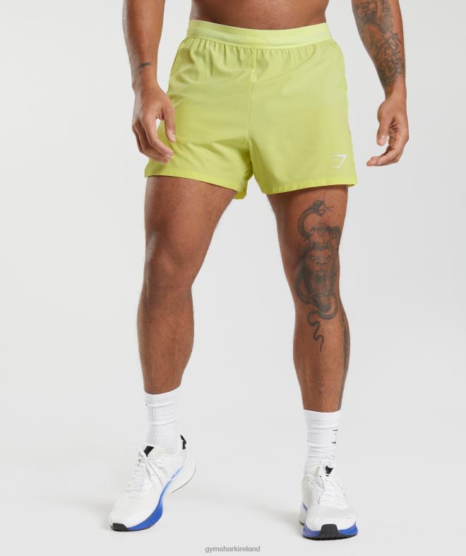 Men Apex Run 4 Shorts 8004D537 Gymshark Firefly Green