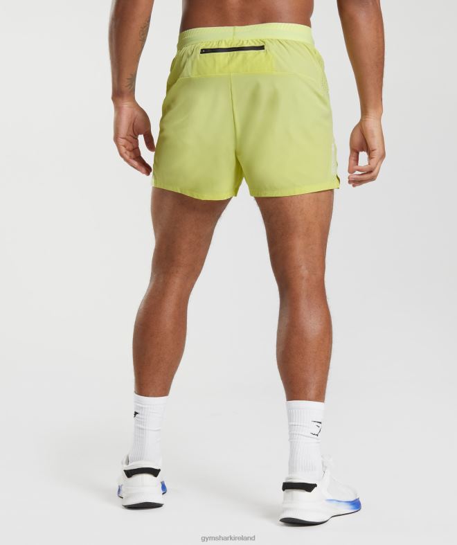 Men Apex Run 4 Shorts 8004D537 Gymshark Firefly Green