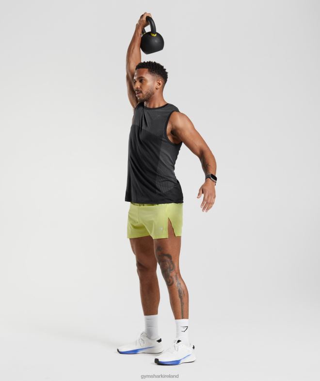 Men Apex Run 4 Shorts 8004D537 Gymshark Firefly Green