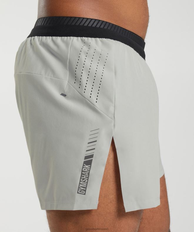 Men Apex Run 4 Shorts 8004D539 Gymshark Light Grey