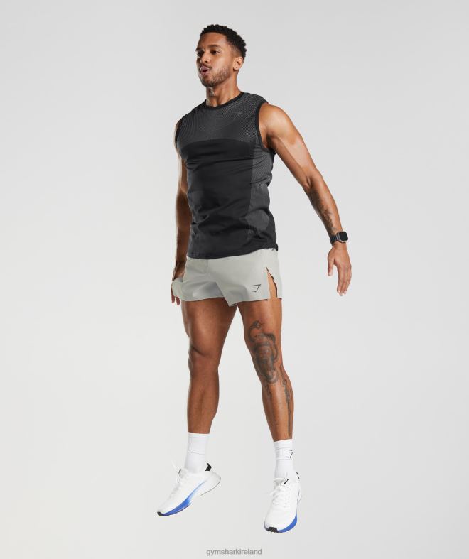 Men Apex Run 4 Shorts 8004D539 Gymshark Light Grey