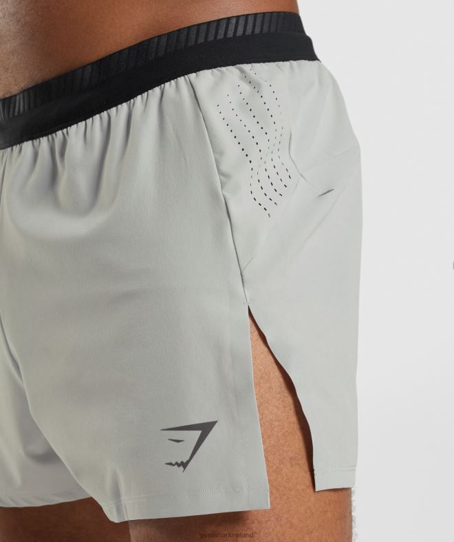 Men Apex Run 4 Shorts 8004D539 Gymshark Light Grey