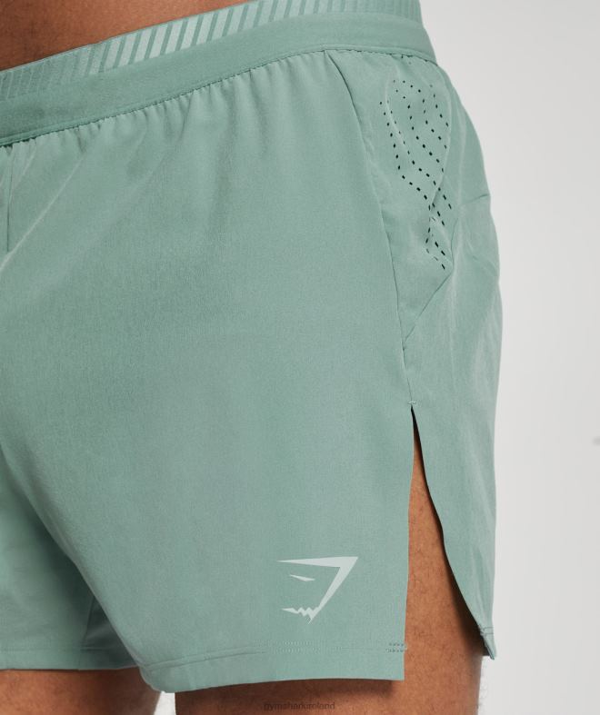 Men Apex Run 4 Shorts 8004D543 Gymshark Ink Teal