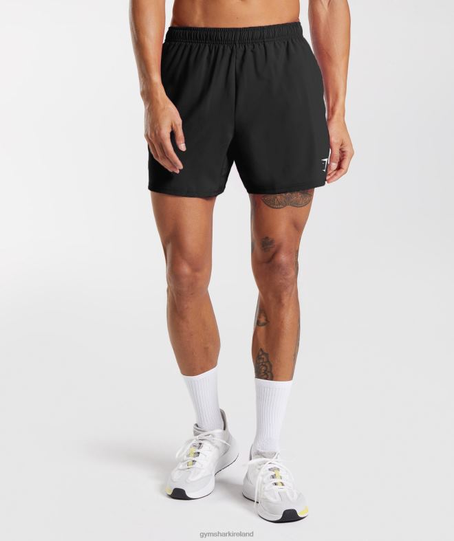 Men Arrival 5 Shorts 8004D509 Gymshark Black