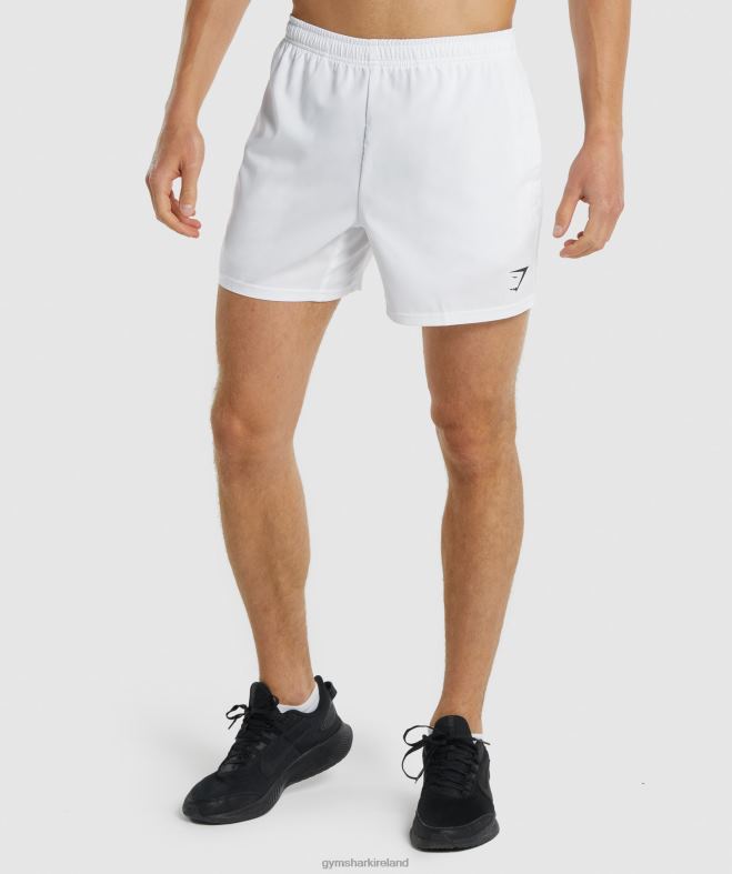 Men Arrival 5 Shorts 8004D553 Gymshark White