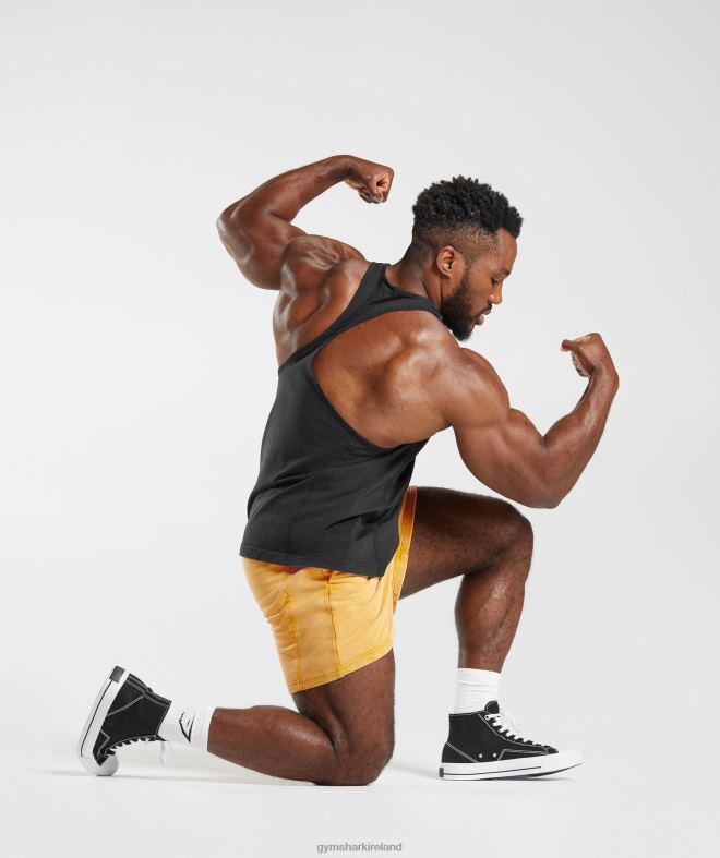 Men Power Washed 5 Shorts 8004D562 Gymshark Sunny Yellow