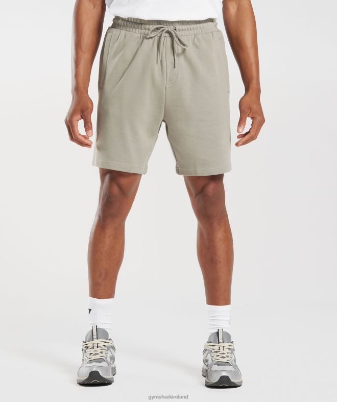 Men Rest Day Essentials 7 Shorts 8004D540 Gymshark Ecru Brown