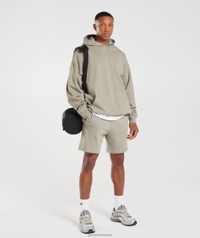 Men Rest Day Essentials 7 Shorts 8004D540 Gymshark Ecru Brown