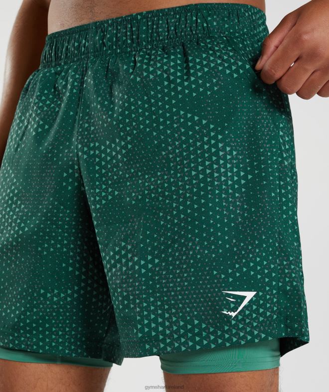 Men Sport 7 2 In 1 Shorts 8004D564 Gymshark Hoya Green