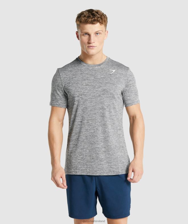 Men Arrival Marl T-Shirt 8004D698 Gymshark Charcoal Marl
