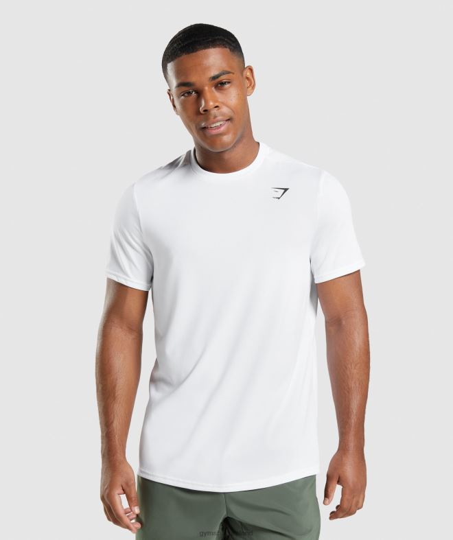 Men Arrival Regular Fit T-Shirt 8004D607 Gymshark White