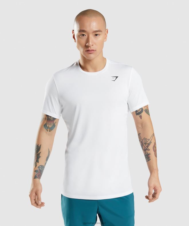 Men Arrival T-Shirt 8004D581 Gymshark White