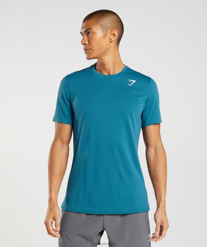 Men Arrival T-Shirt 8004D667 Gymshark Atlantic Blue