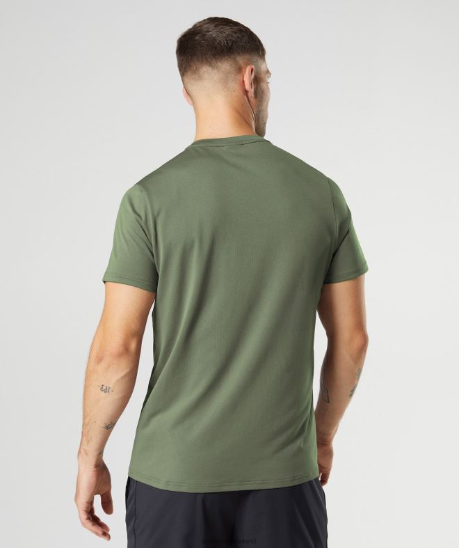 Men Arrival T-Shirt 8004D732 Gymshark Core Olive