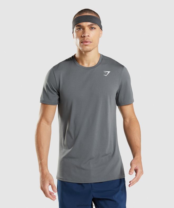 Men Arrival T-Shirt 8004D743 Gymshark Charcoal