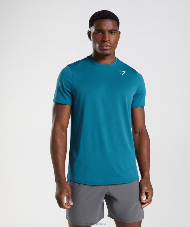 Men Arrival T-Shirt 8004D759 Gymshark Atlantic Blue