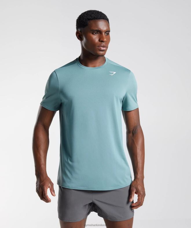 Men Arrival T-Shirt 8004D763 Gymshark Thunder Blue