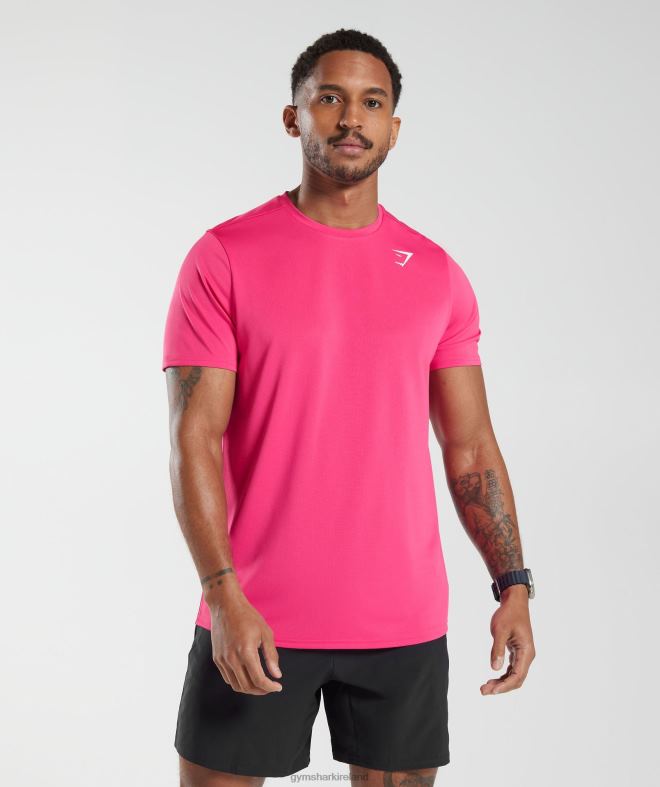 Men Arrival T-Shirt 8004D774 Gymshark Bright Fuchsia