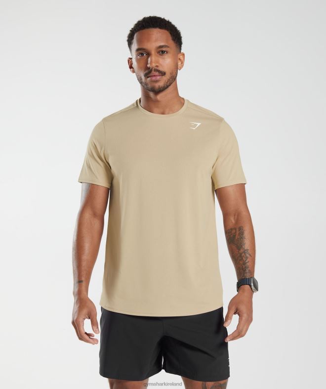 Men Arrival T-Shirt 8004D785 Gymshark Toasted Brown