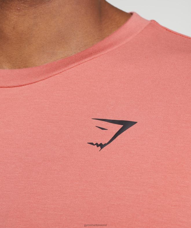 Men Essential Oversized T-Shirt 8004D569 Gymshark Terracotta Pink