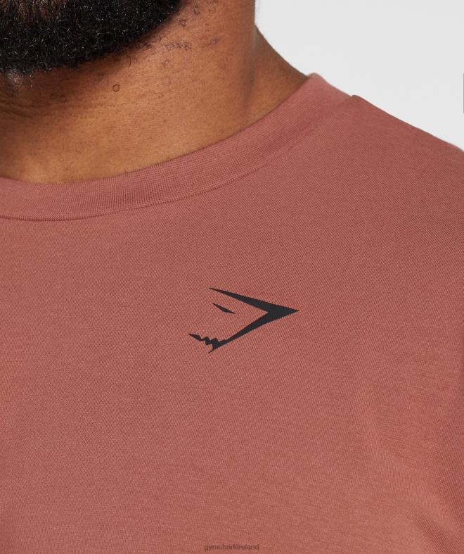 Men Essential Oversized T-Shirt 8004D761 Gymshark Rose Brown