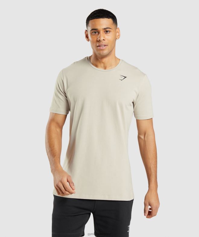 Men Essential T-Shirt 8004D758 Gymshark Pebble Grey