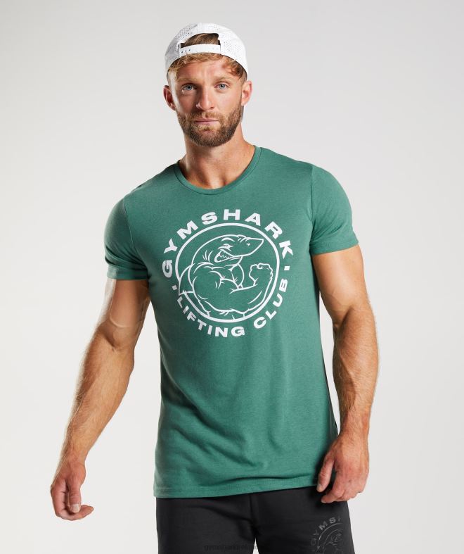 Men Legacy T-Shirt 8004D697 Gymshark Hoya Green