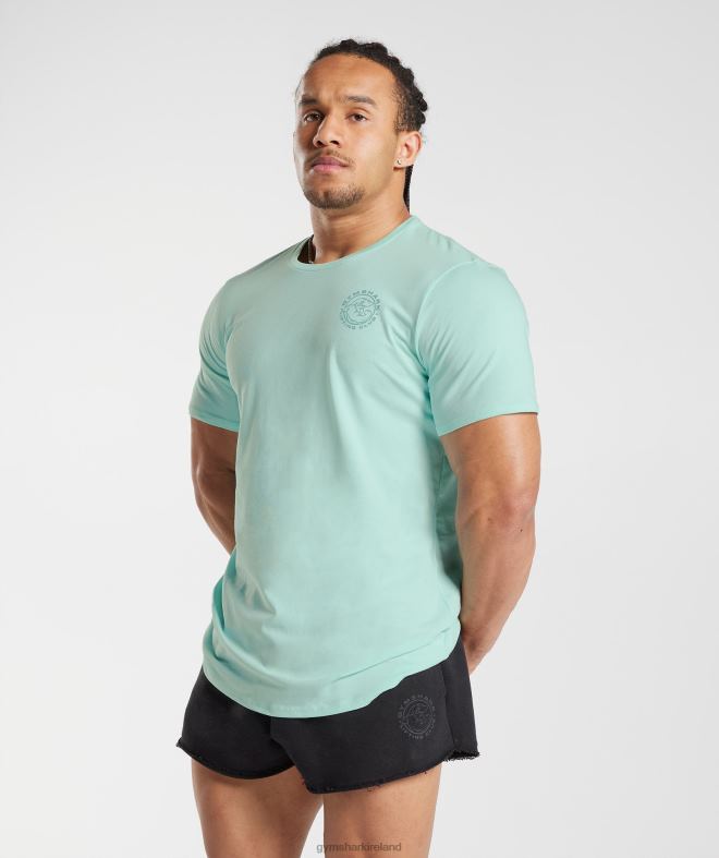 Men Legacy T-Shirt 8004D766 Gymshark Aqua Green