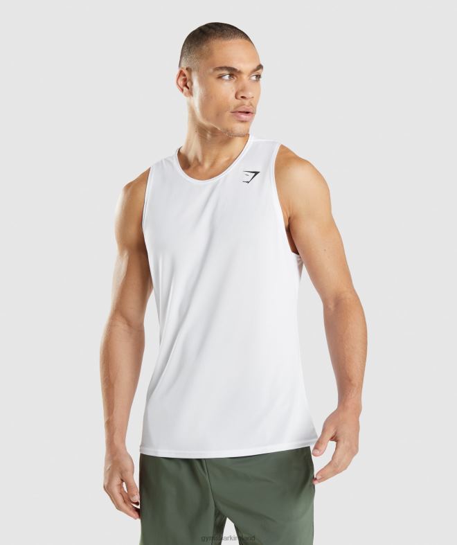 Men Arrival Tank 8004D897 Gymshark White